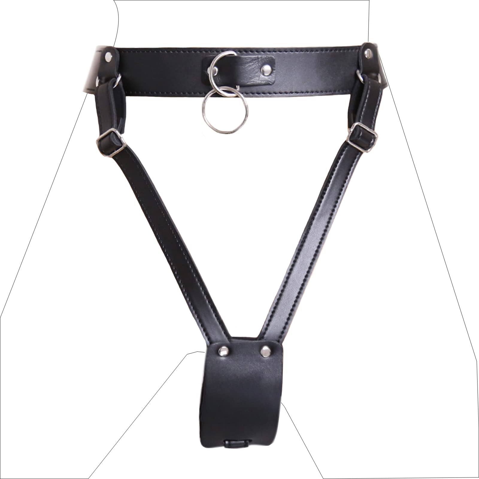 : Womens Chastity Pants Erotic Female Chastity Pant Fetish Dildo Chastity Belt for Lesbian Ladies Adult Couples Flirt Sex Slave Roleplay Bedroom Underwear Chastity Panties BDSM SM Restraints Sex Toy : Health