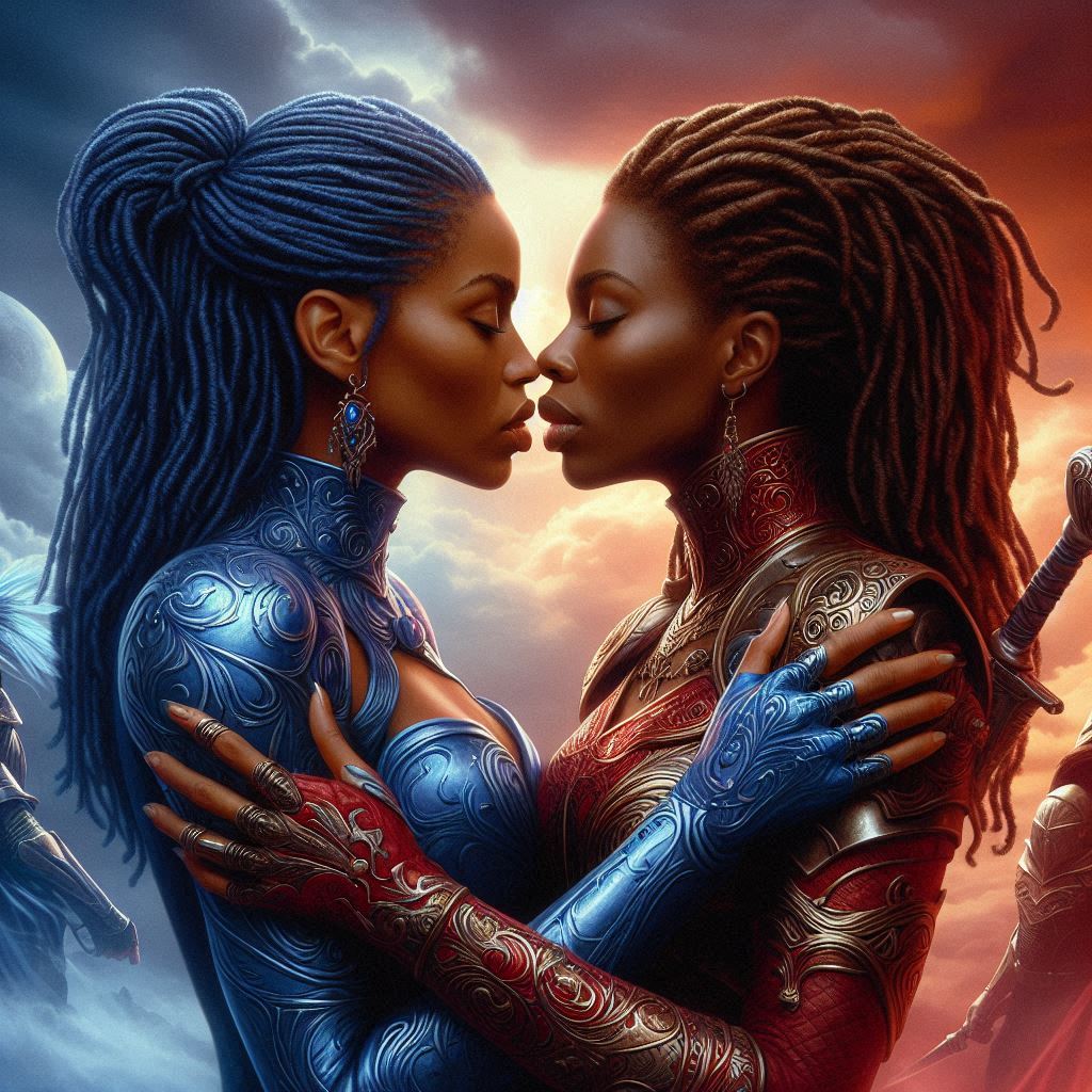 Lesbian fantasy by CoryMonteith899 on DeviantArt