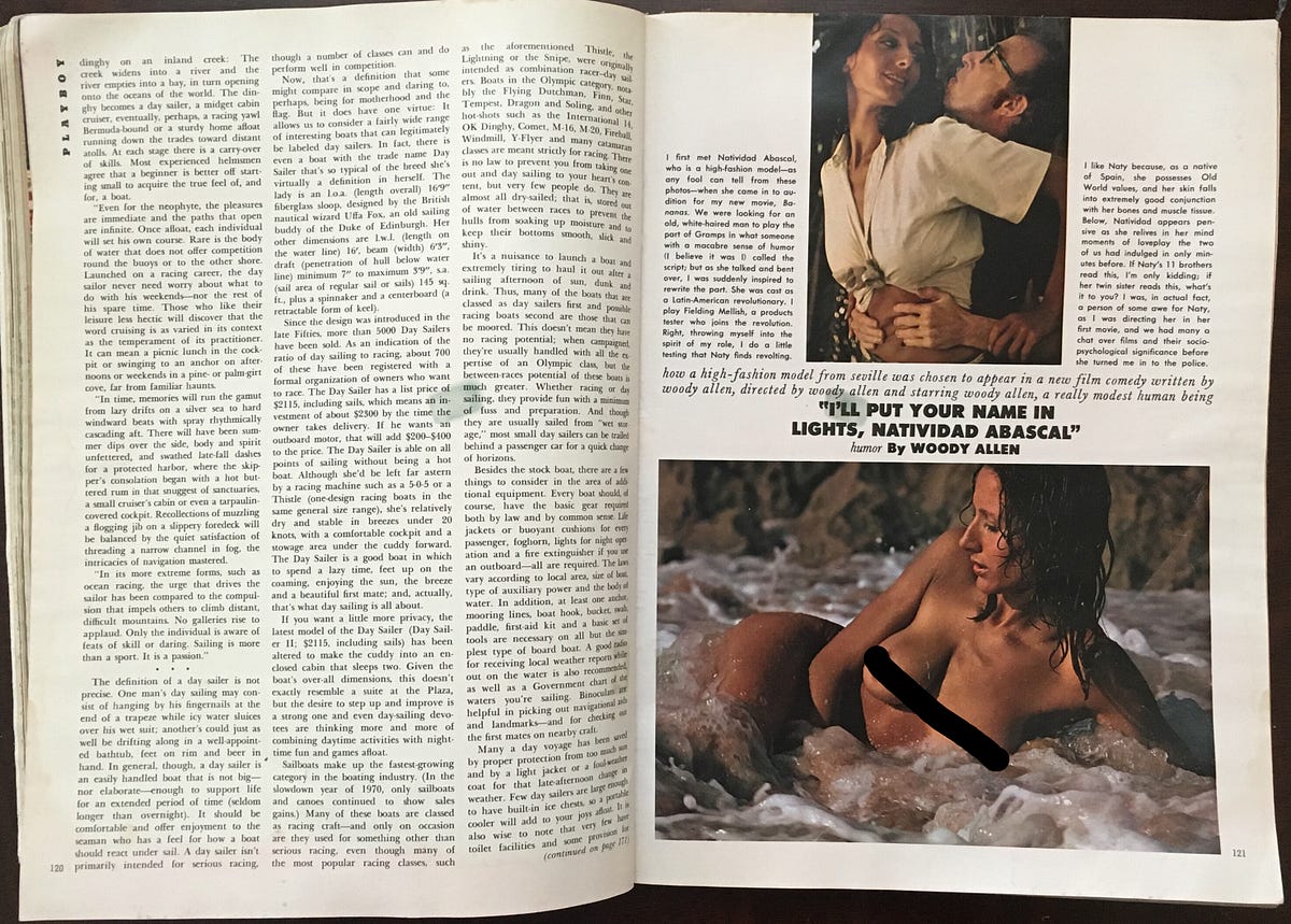 No Surprise Here: Woody Allen Joked about Sexual Coercion in a 1971 Playboy