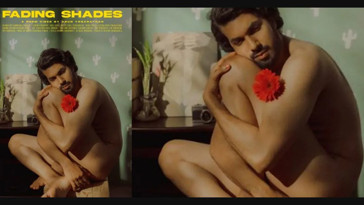Actor Akshay Radhakrishnan on posing nude for poster: Its about breaking stereotypes