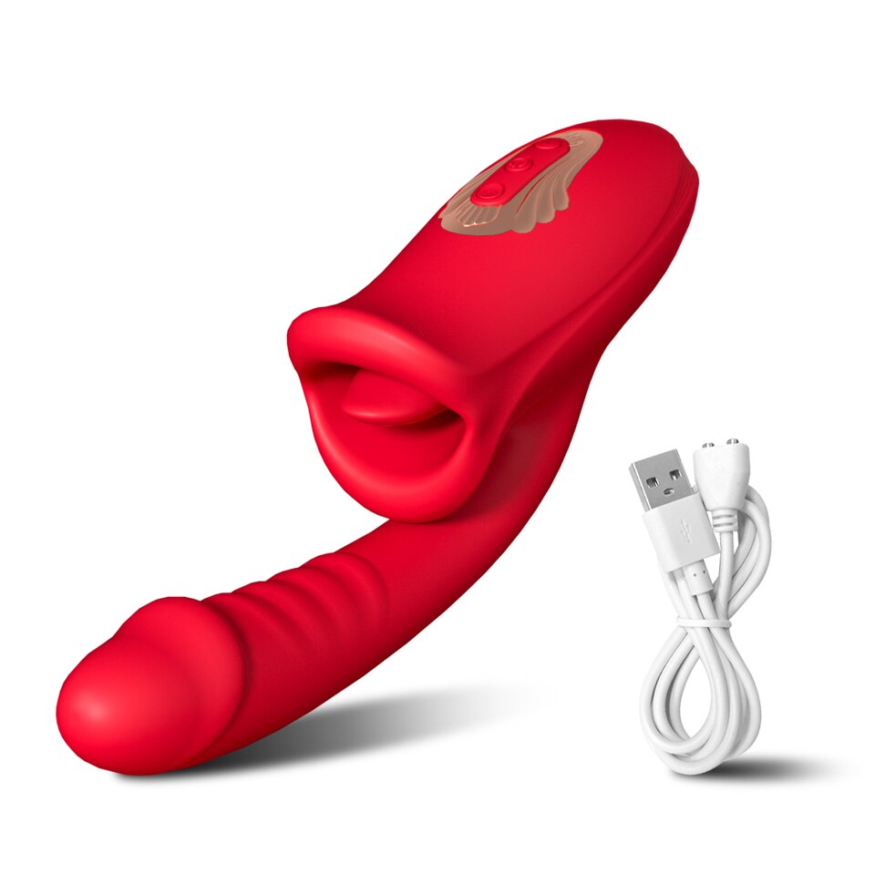 G Spot Tong Dildo Vibrator