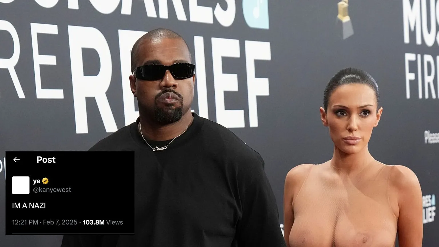 Kanye Ye West professes love for Hitler and claims dominion over wife Bianca Censori