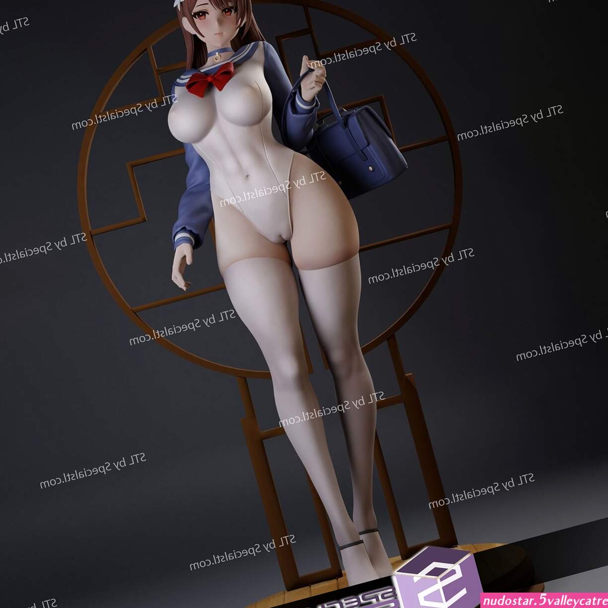 Sexy Schoolgirl 3D Printing Model STL Files