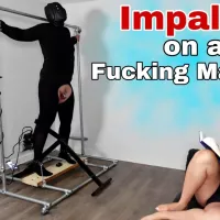 Hard Rough Anal Fucking Machine Pegging Bondage for Slave While I Relax BDSM Femdom Real Homemade