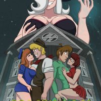 Porn comic The Halloween Night. Scooby-Doo. Crock. Sex comic team of detectives