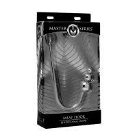 Master Series Meat Hook Beaded Anal Hook