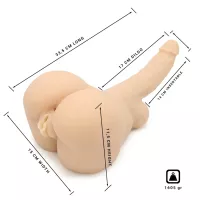 Kiotos Masturbator Dildo Pussy Ass 2-in-1