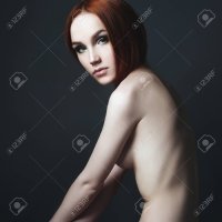 Nude Sexy Beautiful Young Woman Back. Red Hair Model. Beauty Naked Ginger Girl Stock Photo Picture and Royalty Free Image. Image 94382608.