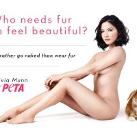 Every Celebrity Who Posed Nude for PETA Anti-Fur Ad