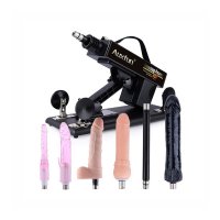Auxfun Basic Sex Machine Bundle For Women With 5 Dildos Ultimate Pleasure