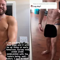 Teen Mom Jenelle Evans baby daddy Nathan Griffith poses shirtless to promote new OnlyFans account