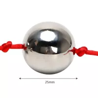 Stringed Steel Anal Beads