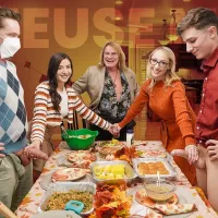 Thanksgiving is a Time When Family Cums Together this Holiday Season Things will get Rowdy
