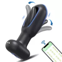 Booty Flicker Silent Vibrating Butt Plug