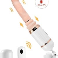 NEW Sex Machine Realistic Vibrator Dildo Penis Dong Hand Free Adult Toy NEW