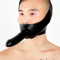 Latex Dildo Mask