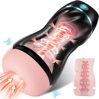 KAI 2 Automatic Sucking Vibrating Male Masturbator Blowjob Sex Toy