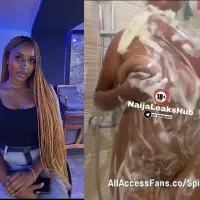 Nigerian Bad Girl SpiceyDD Shares Shower Nude Video And Flaunts Pussy