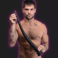 Hosed Tapered 22 Silicone Anal Hose