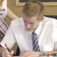 Naughty student fucks professor to pass the exam