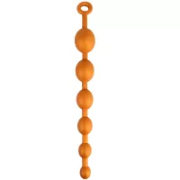 TARISSS Anal Bead 6 Beads Ring Anal Development Silicon Gold