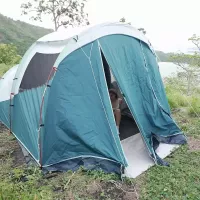 Had Fun with a Strangers Big Dick in Tent While My Husband was Away