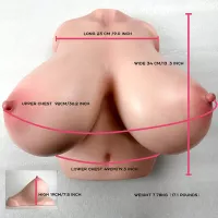 Si-B-92 Climax Sex Doll Female Big Boobs Torso Toys Male Masturbators