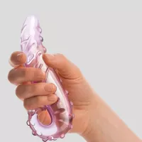 Tentacle Textured Sensual Glass Dildo