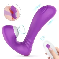 Vibrator Heating Wearable Dildo Vibrator Anal Vagina Clitoris Stimulat