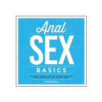 Anal Sex Basics: The Beginners Guide