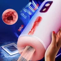 Automatic Male Masturbator Cup 8 Speeds Shock Masturbation Blowjob Pussy Sex Toys for Men Adult Goods for Men Mastubator Masters