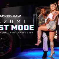 Kazumi Performs 1st Anal D.P. in Blacked Raw Scene Beast Mode