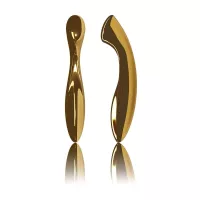 LELO Olga Exclusive 24K Gold Double-Ended Luxury Dildo Sex Toy Darkest Fox
