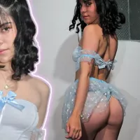 The Sexy Hot Laura Wears a Dress with a very Short Skirt and Causes Her to Fuck Her Before She Leaves