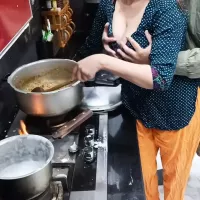 Desi Housewife Anal Sex in Kitchen While She is Cooking feat. Sobianasir