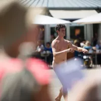 Swiss embrace public nudity for arts sake