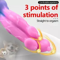 Monster Dog Dildo Butt Plug
