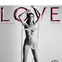 Love magazine naked supermodel covers
