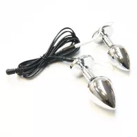 ons materiaal van hoge kwaliteit FM ElectroSex Combination Of Small Anus Plug Medium Anal Plug is schaars in 2023