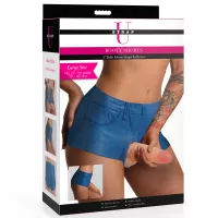 Booty Shorts 6 Inch Dildo Silicone Strap On Harness