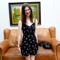 Part 1 of 2 Submissive Freaky MILF gets Undressed for the Camera Sucks Cock and Masturbates for Porn Audition