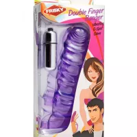 Frisky Double Finger Banger Vibrating G-Spot Glove