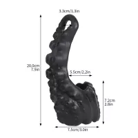 Anal Plug Hollow Butt Plug Fisting Gloves Anal Dilation Deep Stimulati