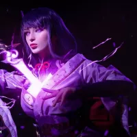 Model Lady Melamori melamor1 in cosplay from