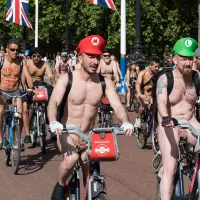 All the starting points for World Naked Bike Ride as it returns to London