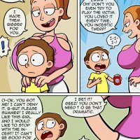 Incest and Morty Porn comic