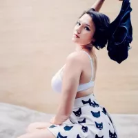 Model Nym in cosplay from