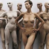 NSFW beautiful nude photography by Rankin