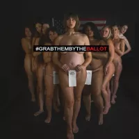 Women pose naked in Grab Them By The Ballot photo shoot to encourage votes for Democrats