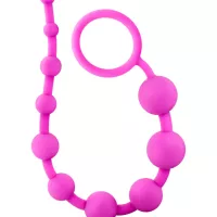 Luxe Silicone 10 Anal Beads